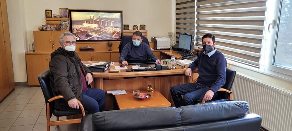 ΣΥΝΑΝΤΗΣΗ ΠΡΟΕΔΡΕΙΟΥ ΜΕ ΔΙΕΥΘΥΝΤΗ ΑΗΣ ΑΓΙΟΥ ΔΗΜΗΤΡΙΟΥ ΤΣΑΛΙΑΝΗ