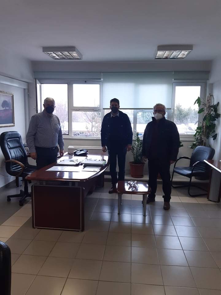 ΣΥΝΑΝΤΗΣΗ ΠΡΟΕΔΡΕΙΟΥ ΜΕ ΔΙΕΥΘΥΝΤΗ ΛΚΔΜ ΝΙΚΟΥ ΑΝΤΩΝΙΟ